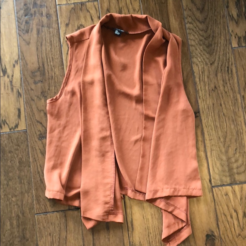 Burnt orange UT vest
